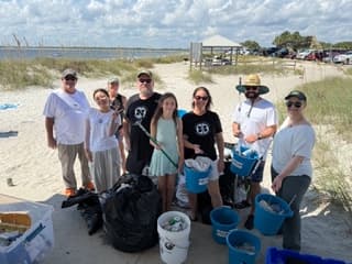 B+P Volunteers for the Annual Ocean Conservancy's Coastal Cleanup!