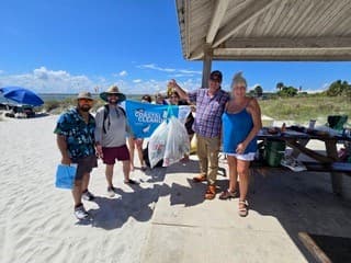 B+P Volunteers for the Annual Ocean Conservancy's Coastal Cleanup