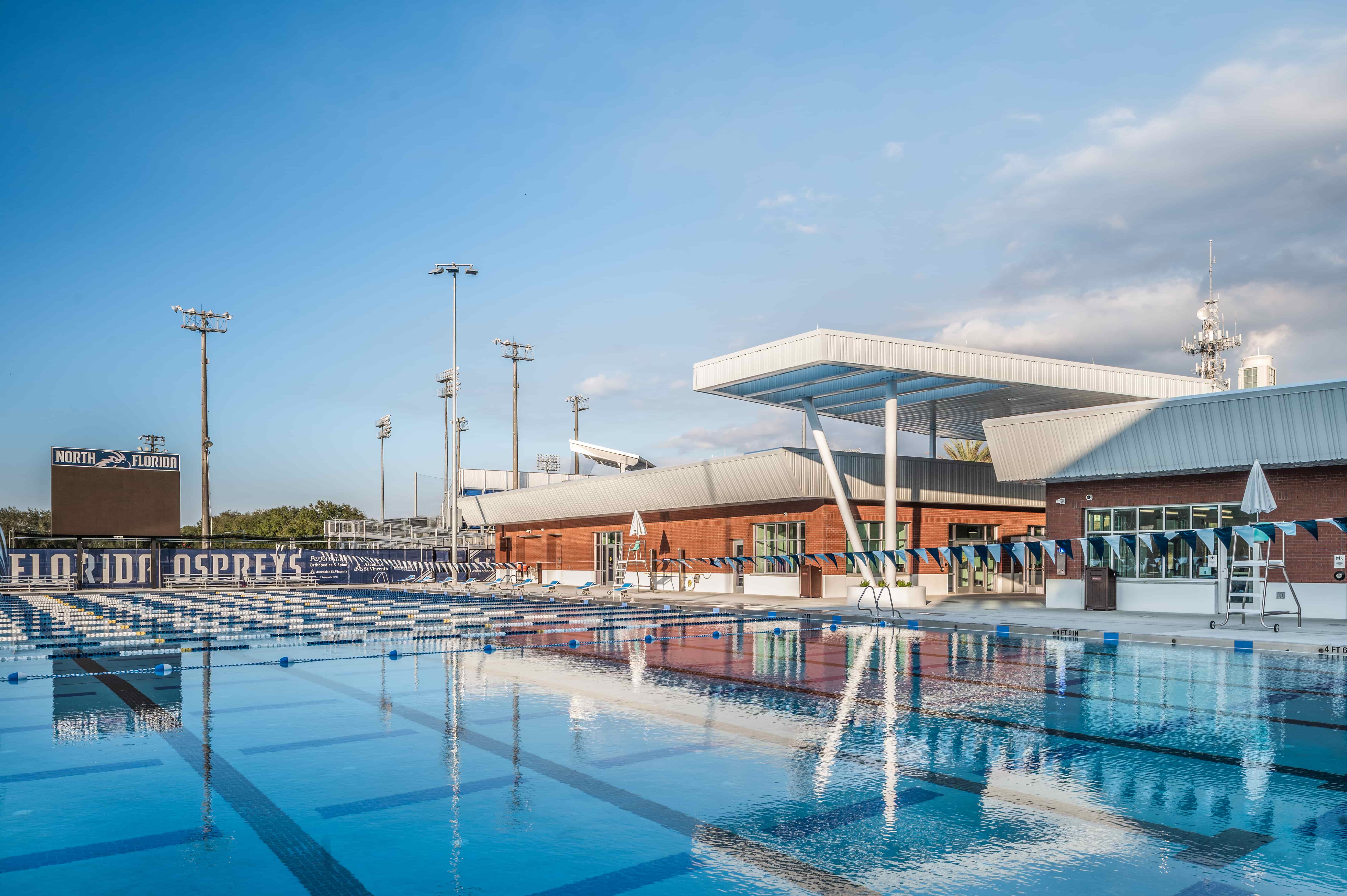 UNF Competition Pool Complex Featured in Athletic Business Journal