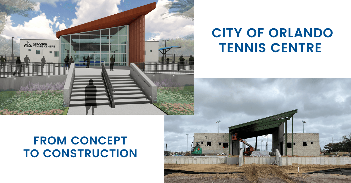 The City of Orlando Tennis Centre is making great progress! thumbnail image.