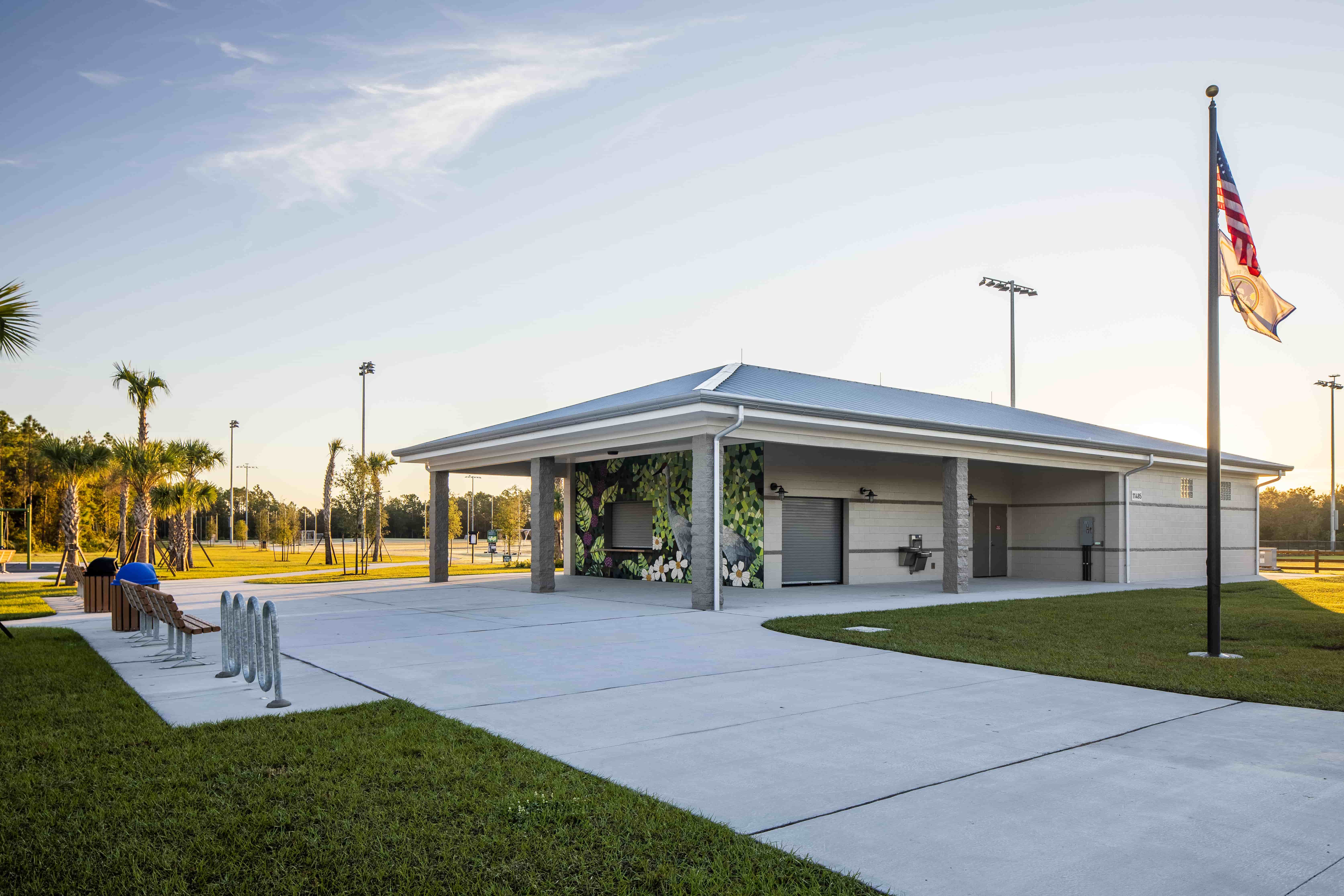 Bomberos Field Park Grand Opening