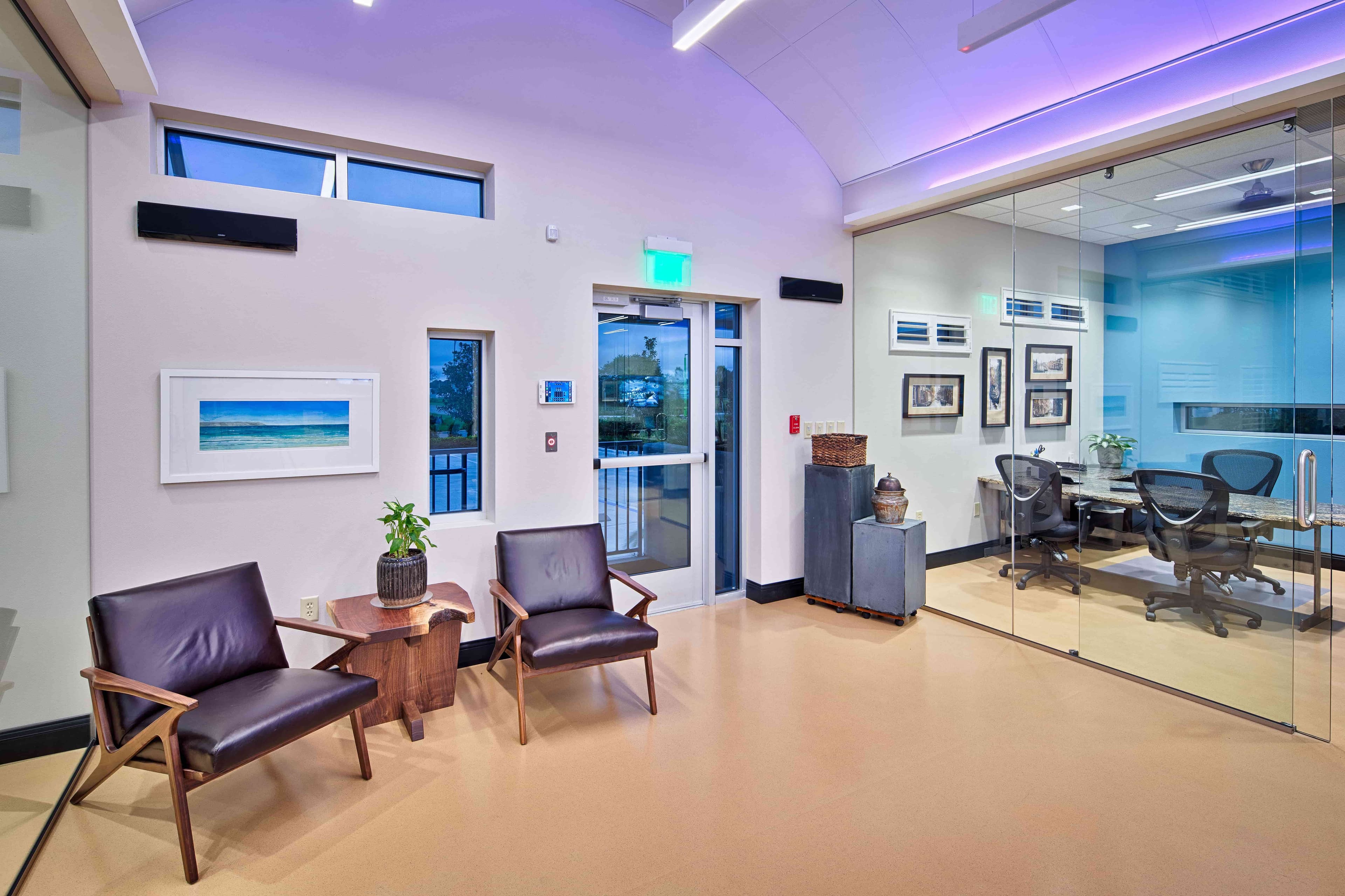 Barrier One Office Entry